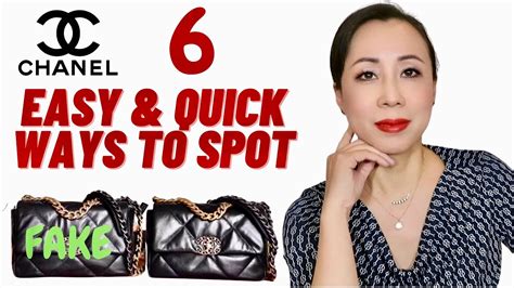 how to spotma fake chanel bag charm|how to spot chanel purses.